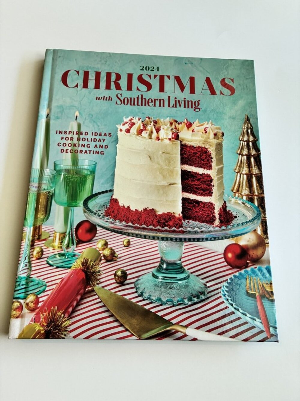 2024 Christmas with Southern Living Cookbook Hardcover Holiday Recipes